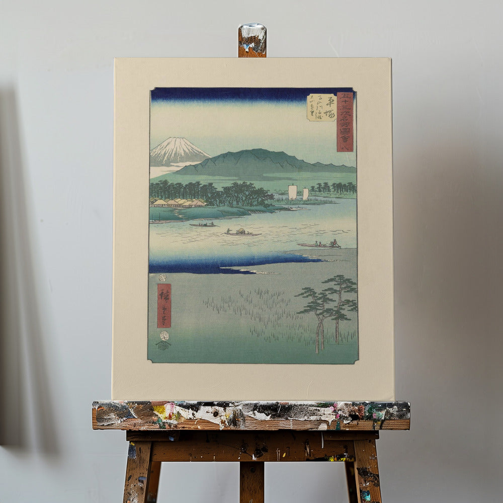 River Highway vid Utagawa Hiroshige | Duk
