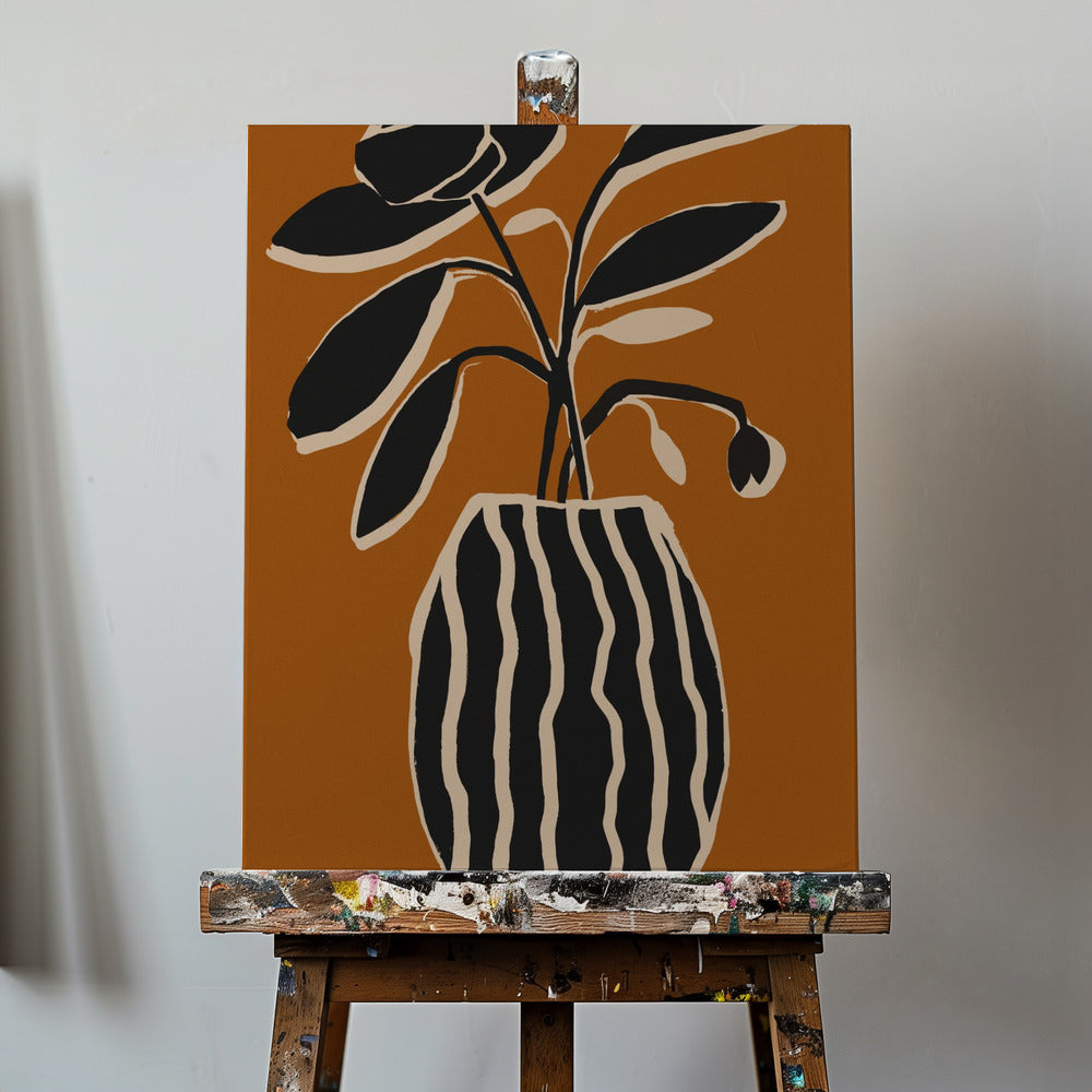 Ochre Still Life No 5 | Canvas