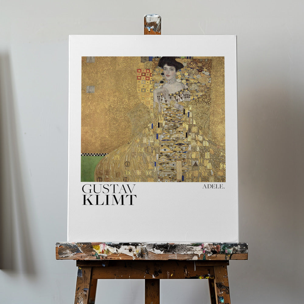Portrait of Adele Bloch Bauer I (1907) Poster | Canvas