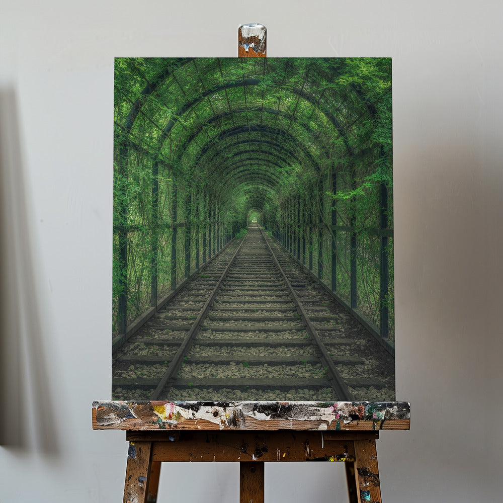 Túnel Verde | Impresiones en Lienzo