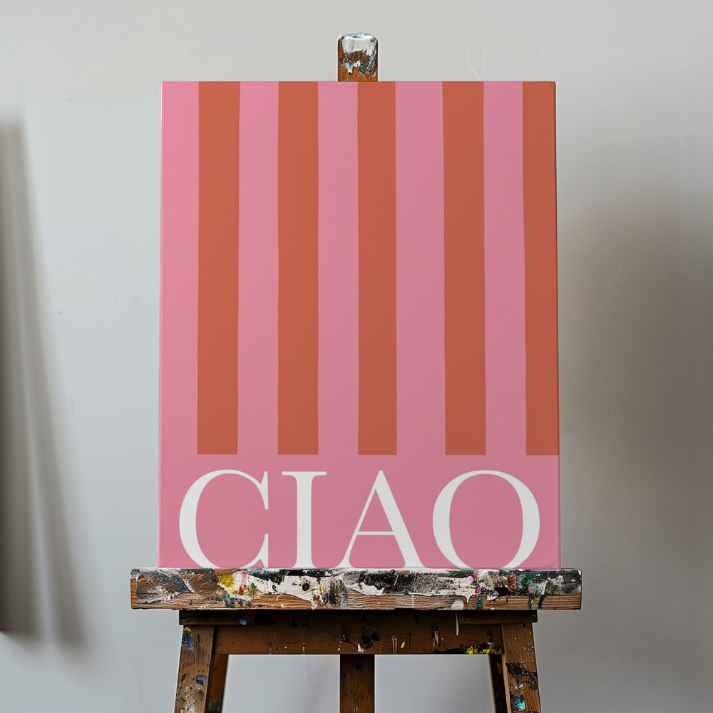 Ciao Stripes | Canvas