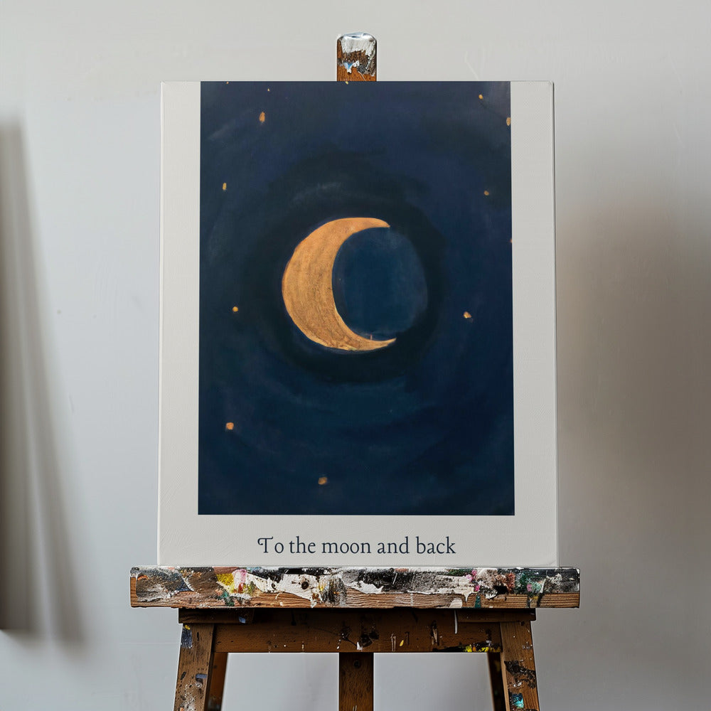 To the Moon and Back | Canvas