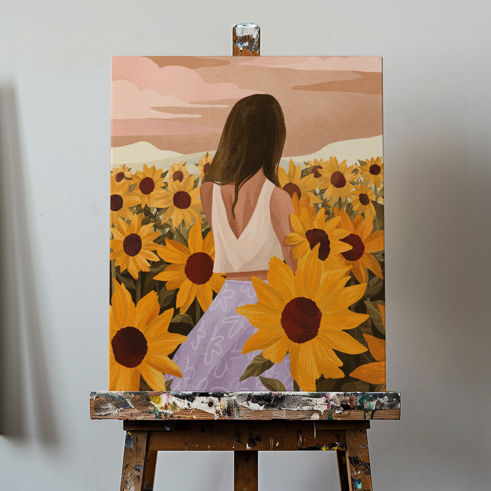 Soirées Tournesols | Tableaux sur Toile