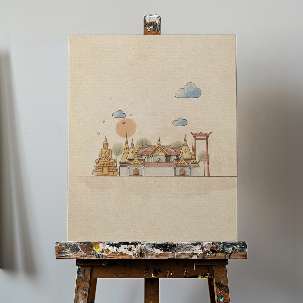 Fantastiska Bangkok | Canvastavla