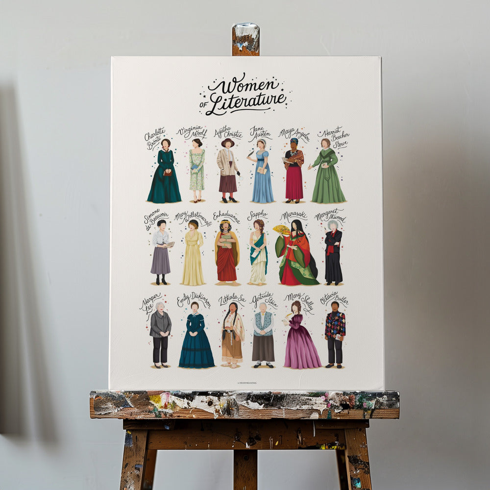 Femmes de littérature | Tableaux sur Toile