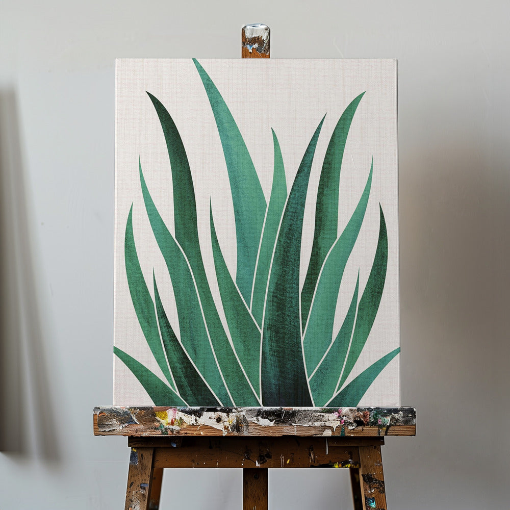 Desert Agave Cactus | Canvas