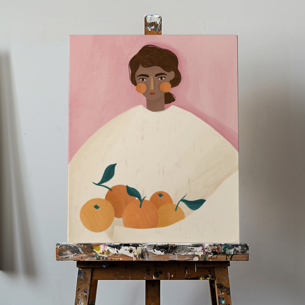 The Woman With the Oranges | Canvas