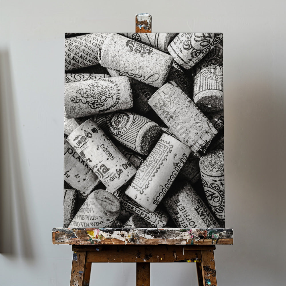 Vin 001 Bw | Canvas