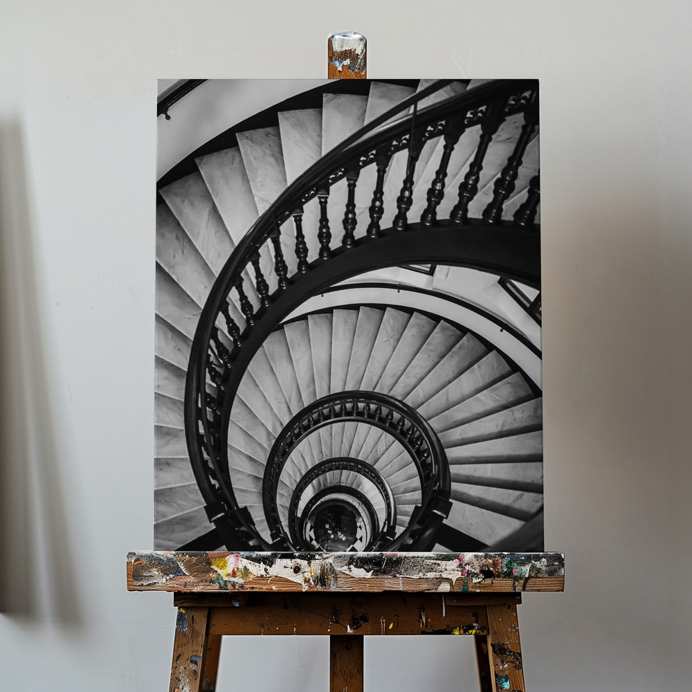 Spiraltrappa | Canvas