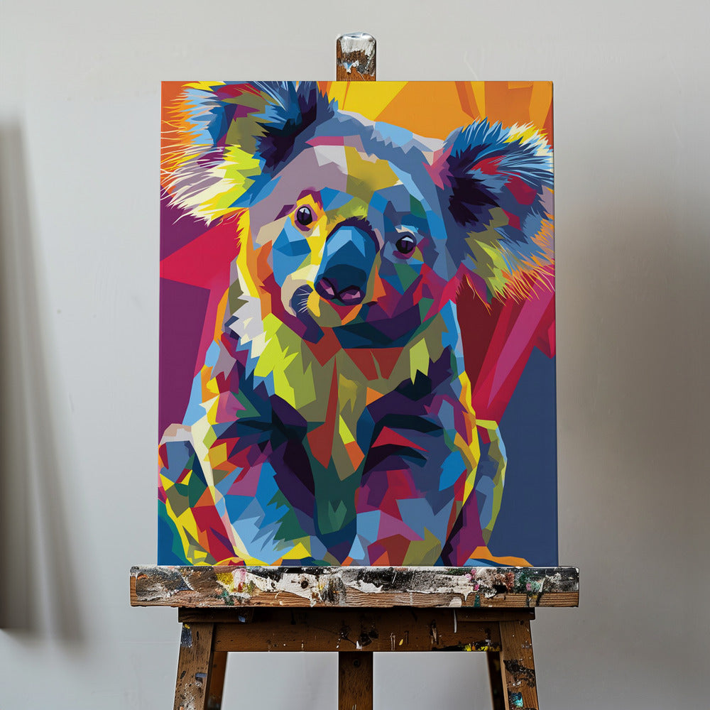 Koala WPAP | Canvas
