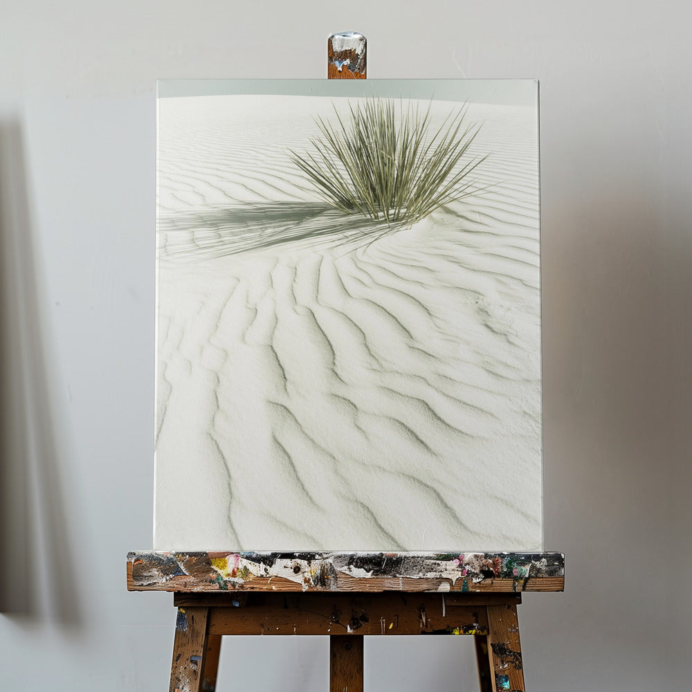 WHITE SANDS Paysage vintage idyllique | Tableaux sur Toile
