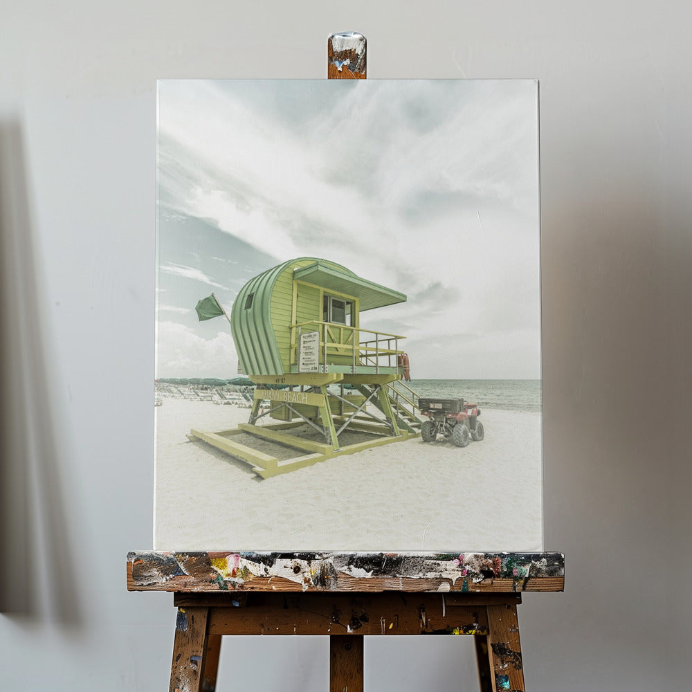 Vintage Florida-känsla på Miami Beach | Canvas