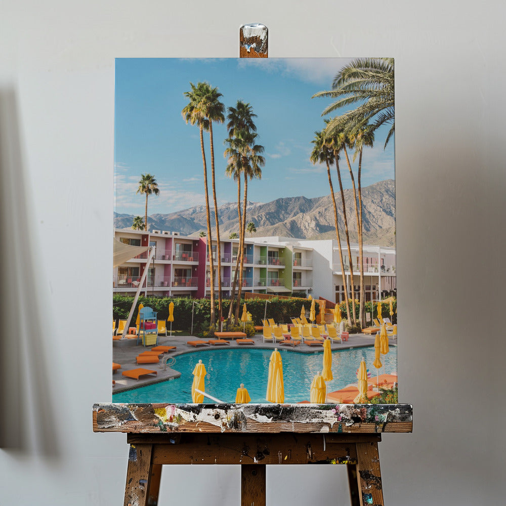 Palm Springs Saguaro | Canvas