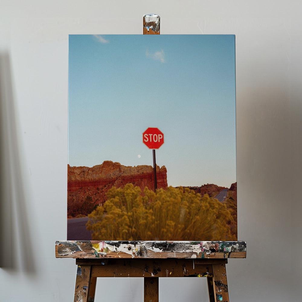 Abiquiu Solnedgång | Canvas