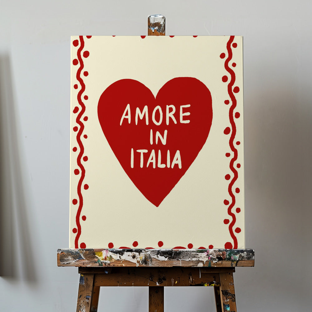 Amoreinitalia Up | Canvas