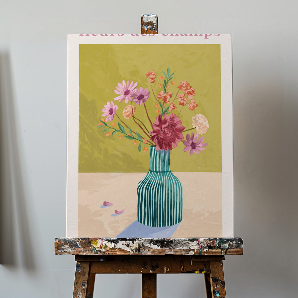 Fleur Des Champs - Grön | Duk