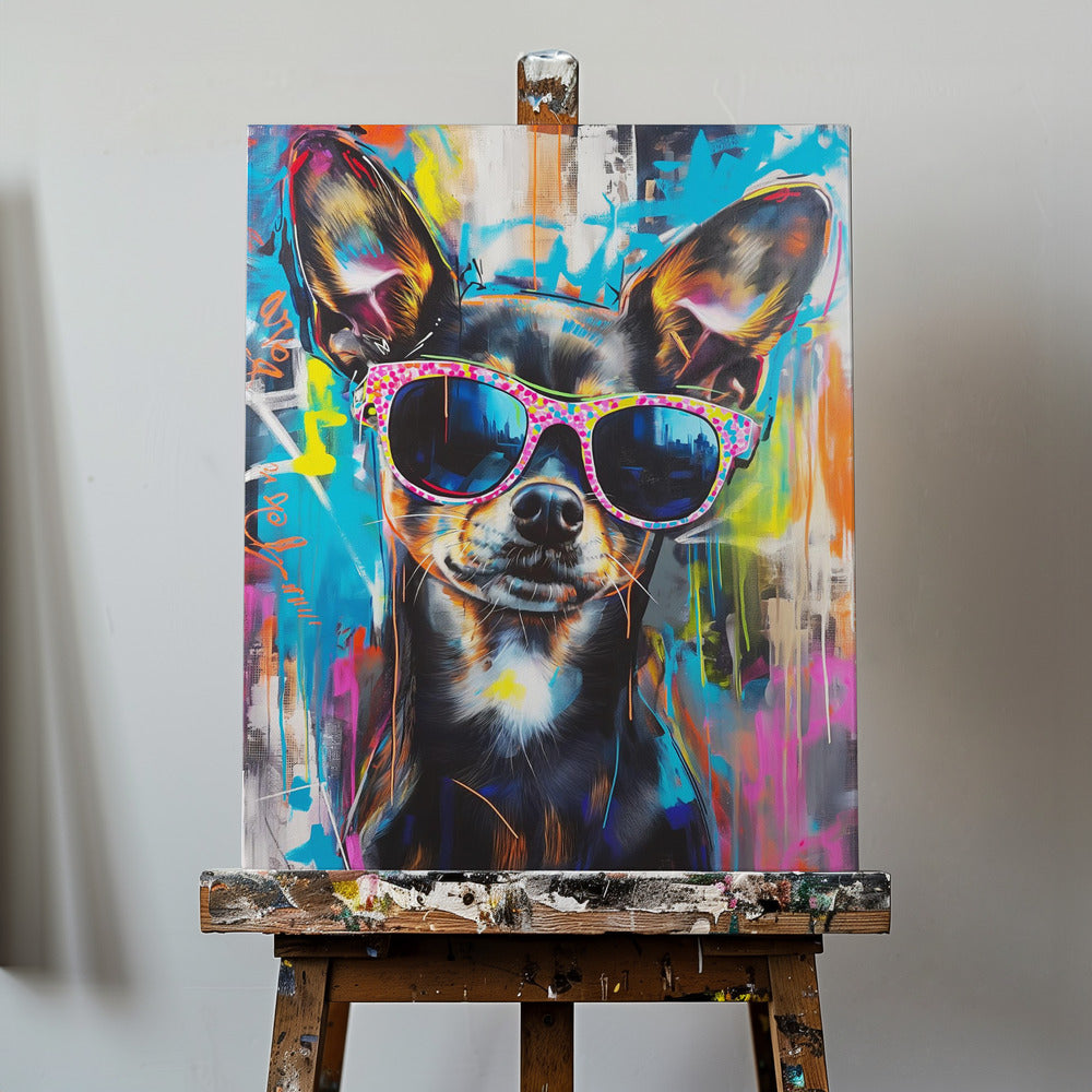 Stygg flicka | Canvas