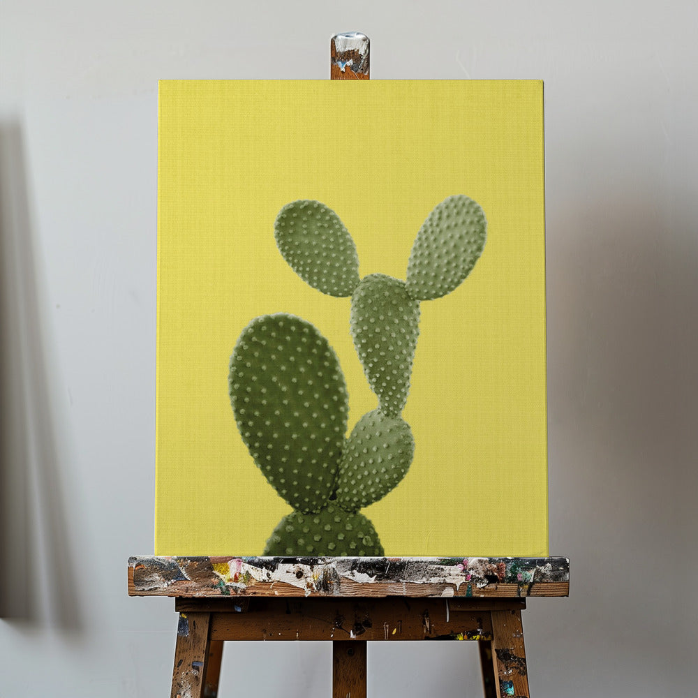 Yellow Cactus | Canvas