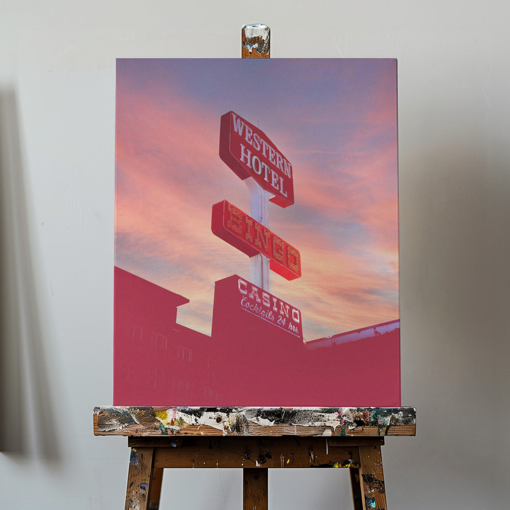 Las Vegas Western Hotel | Canvas