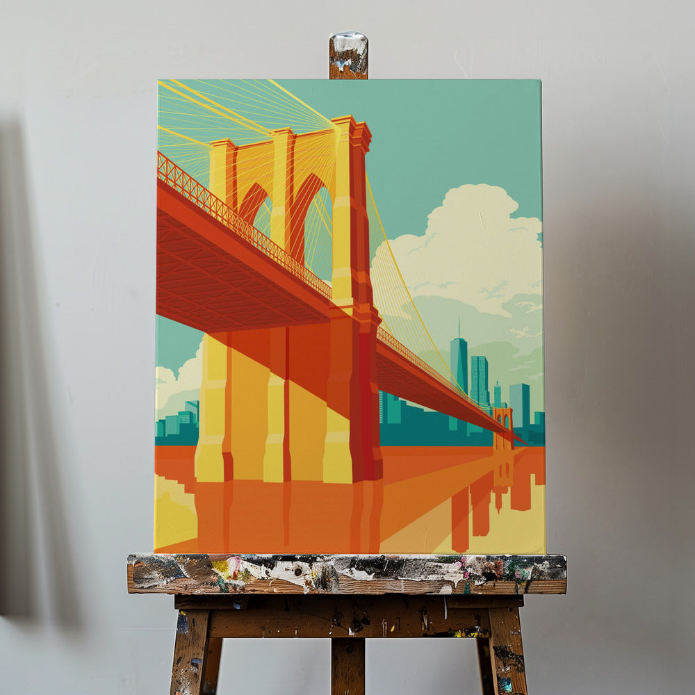 New York Brooklyn Bridge | Canvastavla