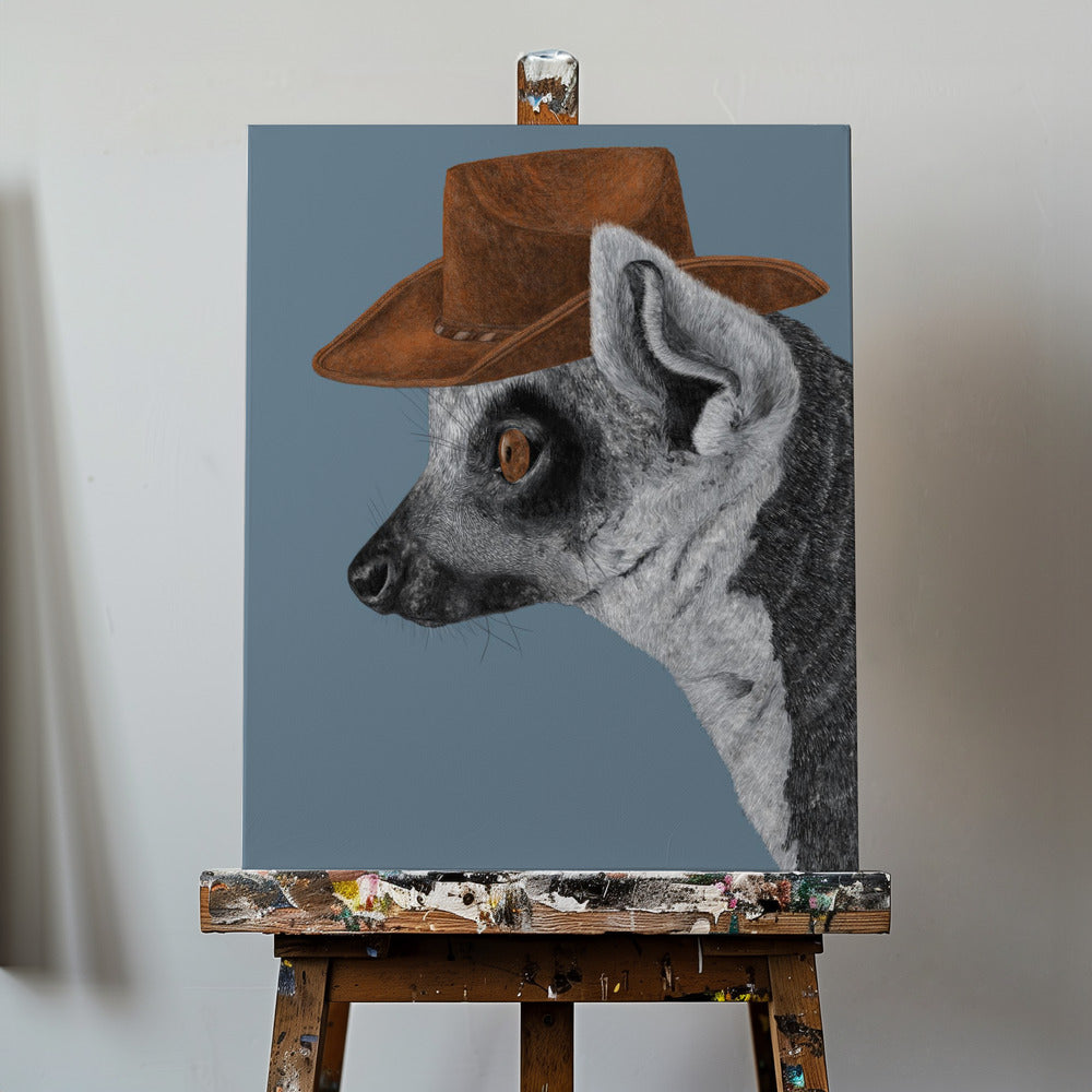 Felix Cowboylemuren | Canvastavla