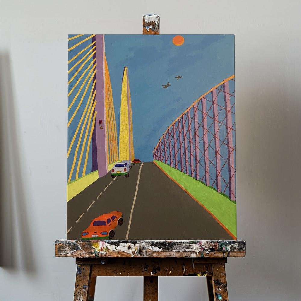 Körning över Sunshine Skyway-bron | Canvas