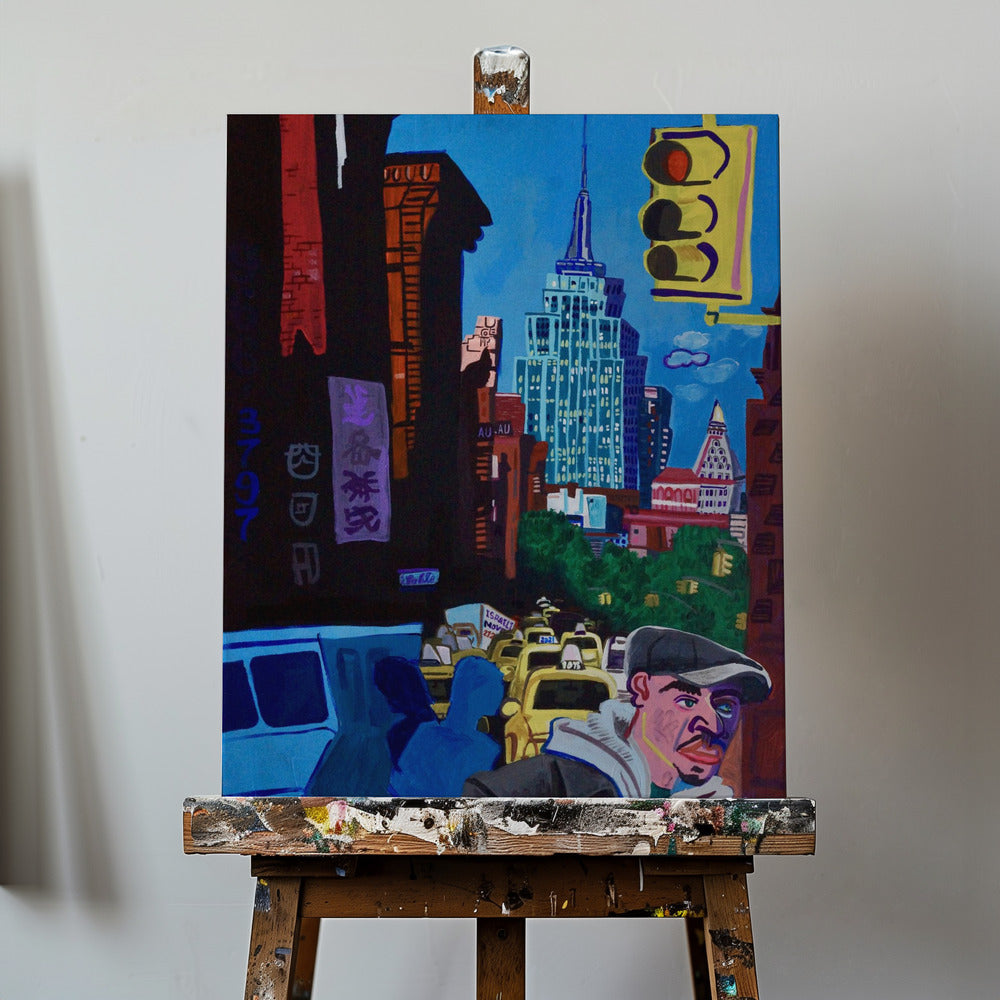Bowery Shadow | Canvas