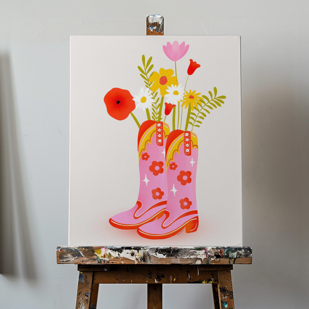 Cowgirl-stövlar | Canvas