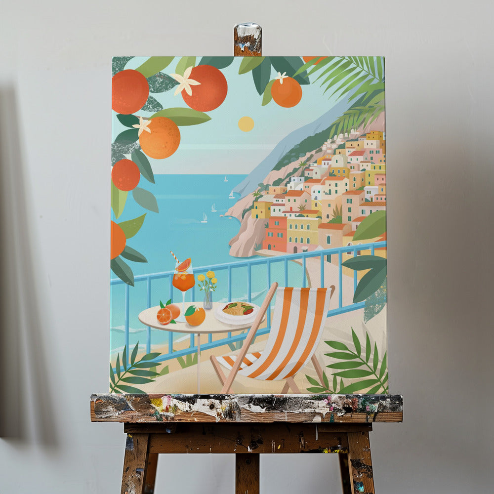Italiensk sommar | Canvastavla