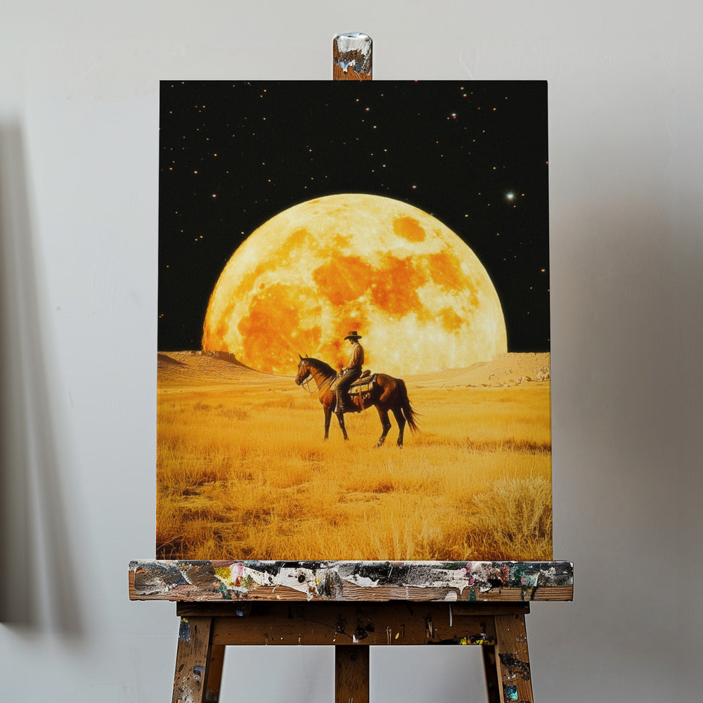 Måncowboy | Canvas
