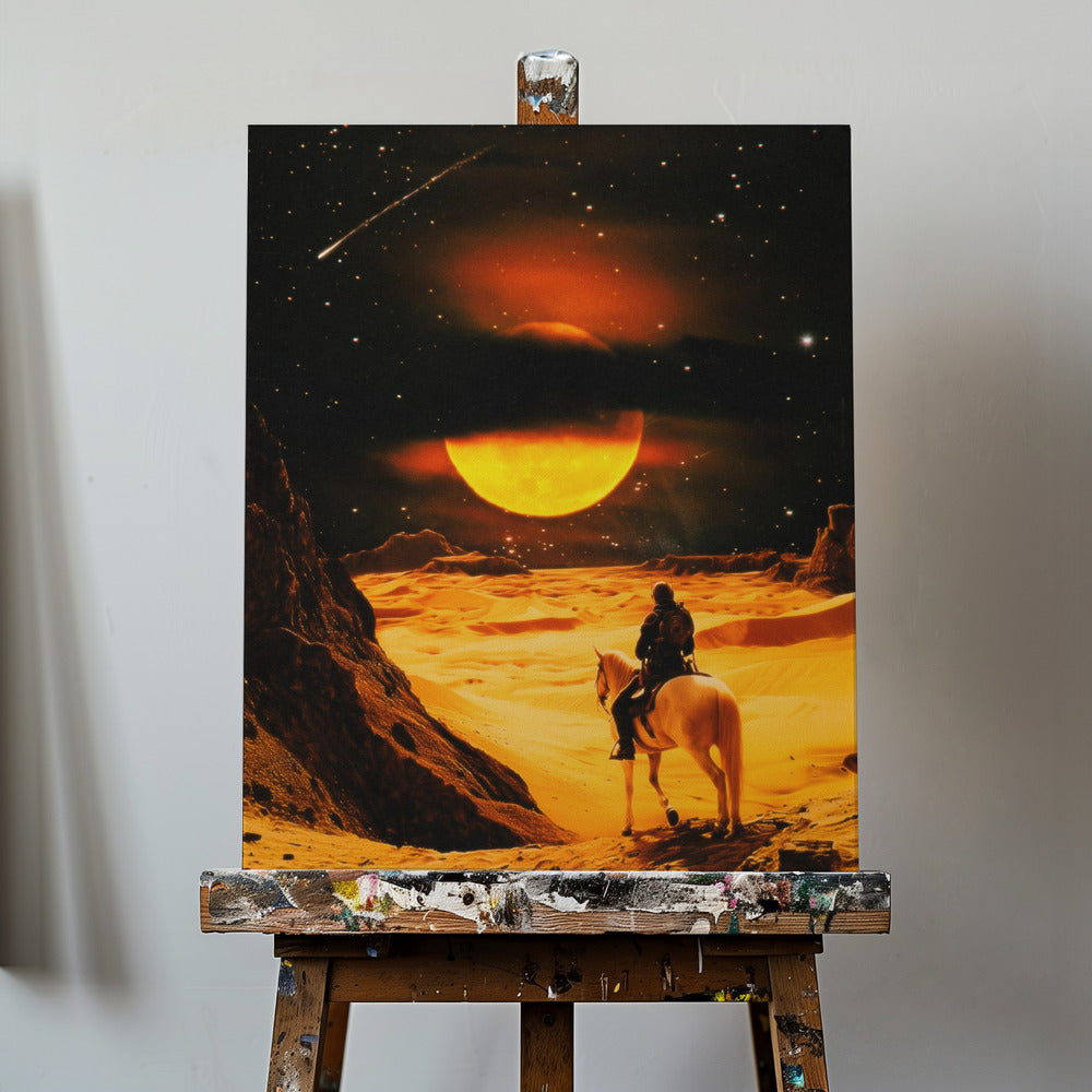 Västerländskt rymdäventyr | Canvas