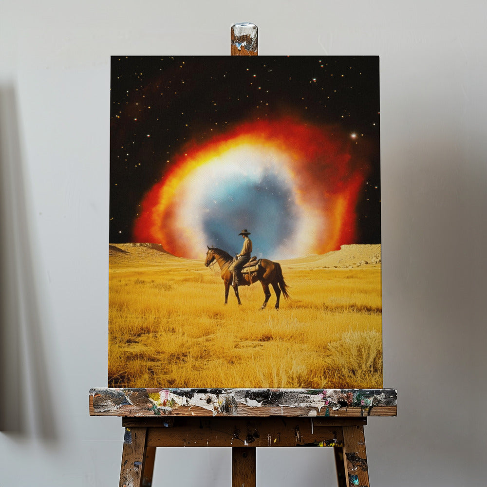 Nebula Cowboy | Canvastavla
