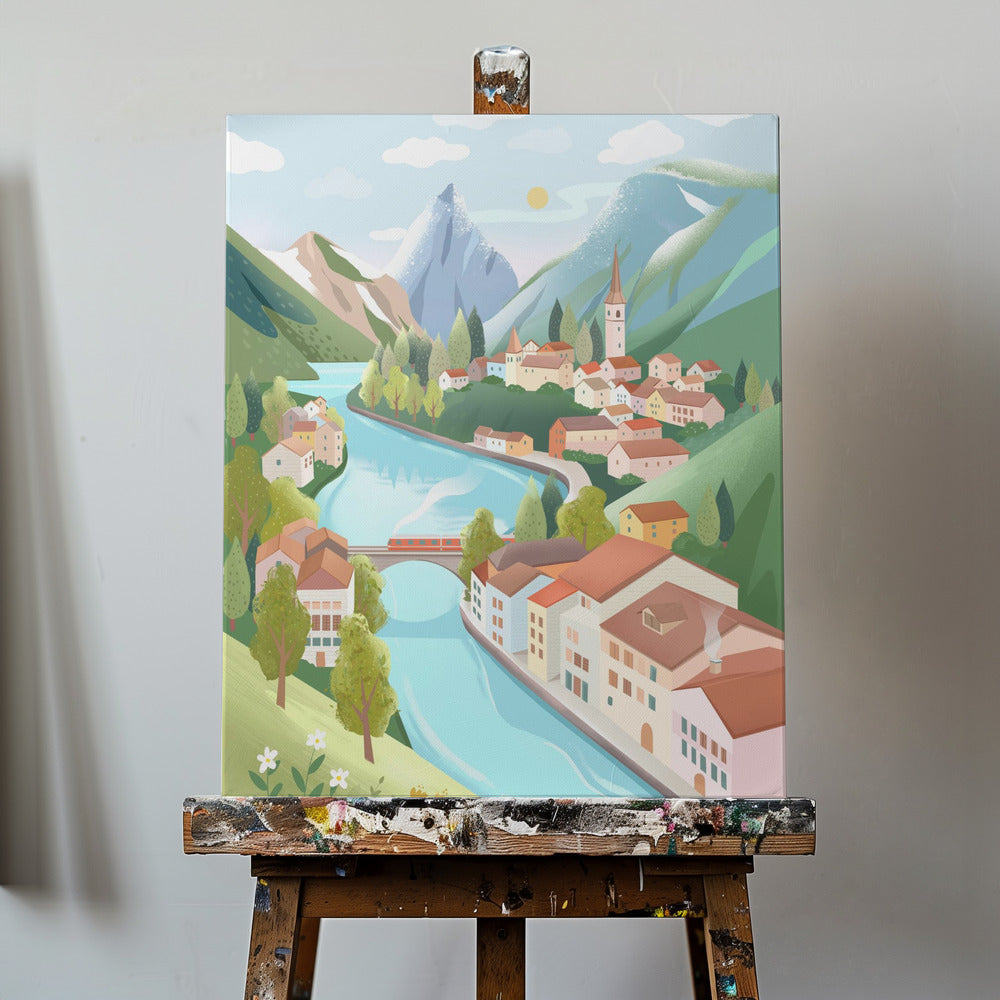 Swiss Alps | Canvas
