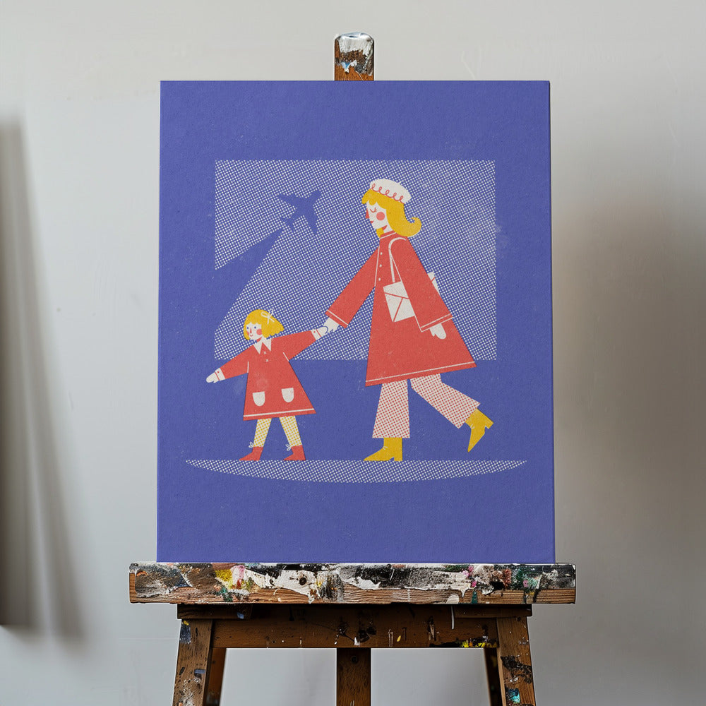 Flygplatsäventyr | Canvas