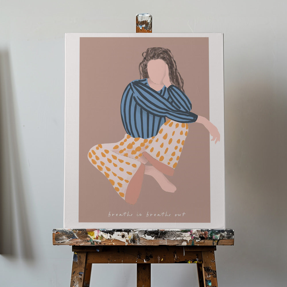 Serene Contemplation | Canvas
