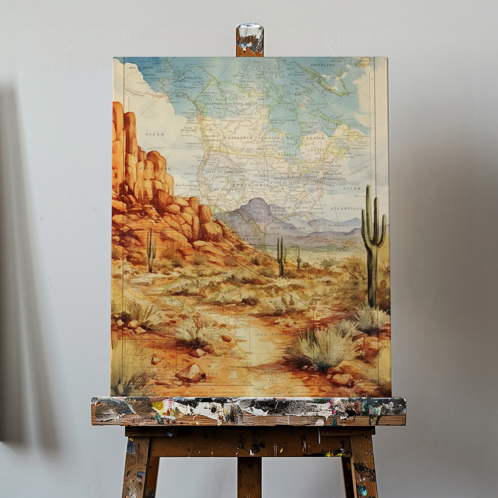 Arizonaöknen | Canvastavla