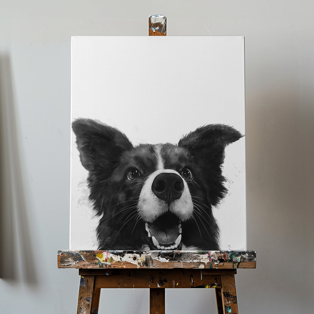 Freudiger Hundeblick | Leinwand-Bilder