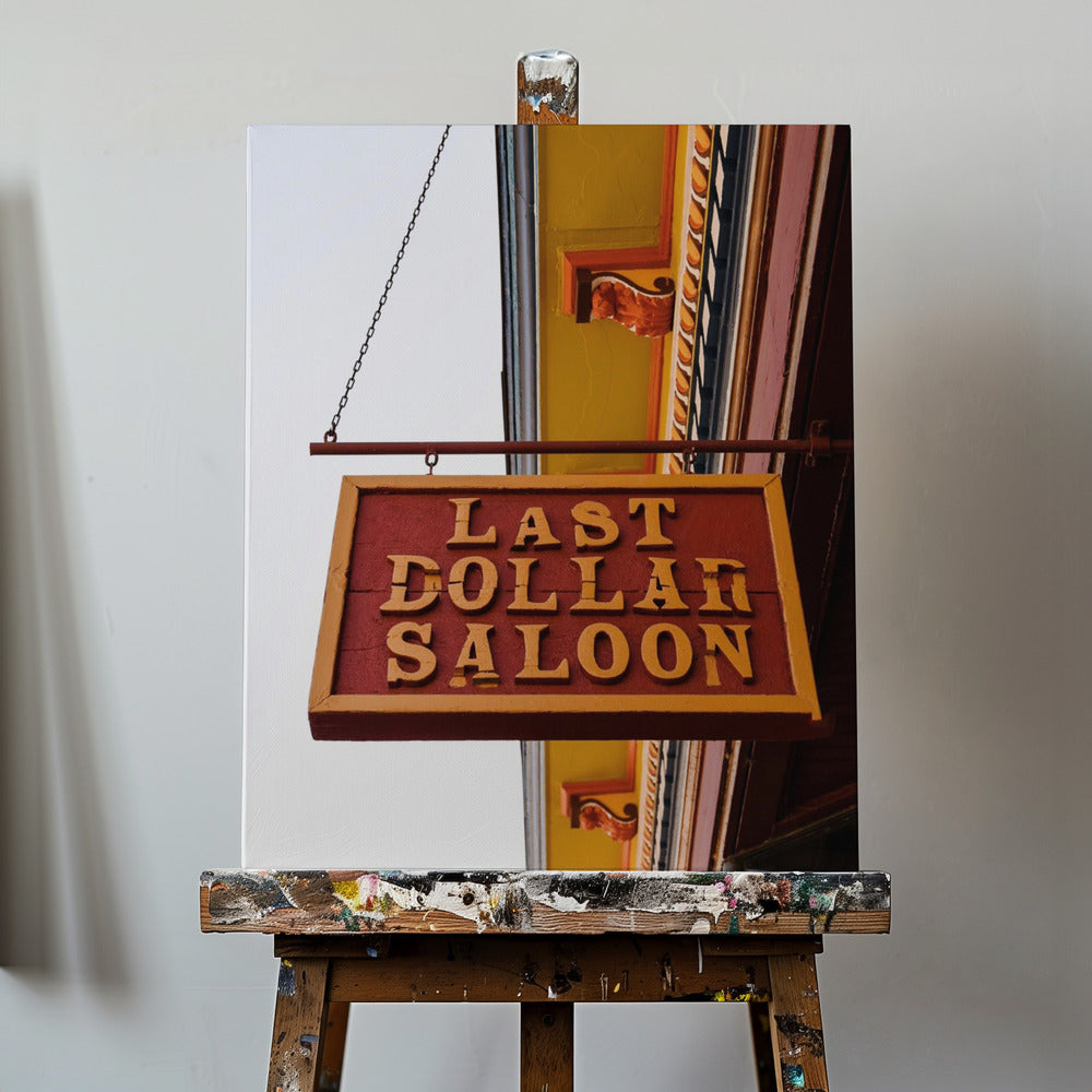 Last Dollar Saloon | Canvasduk