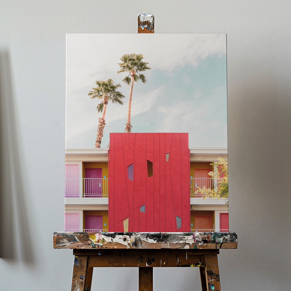 Palm Springs färger | Canvastavla