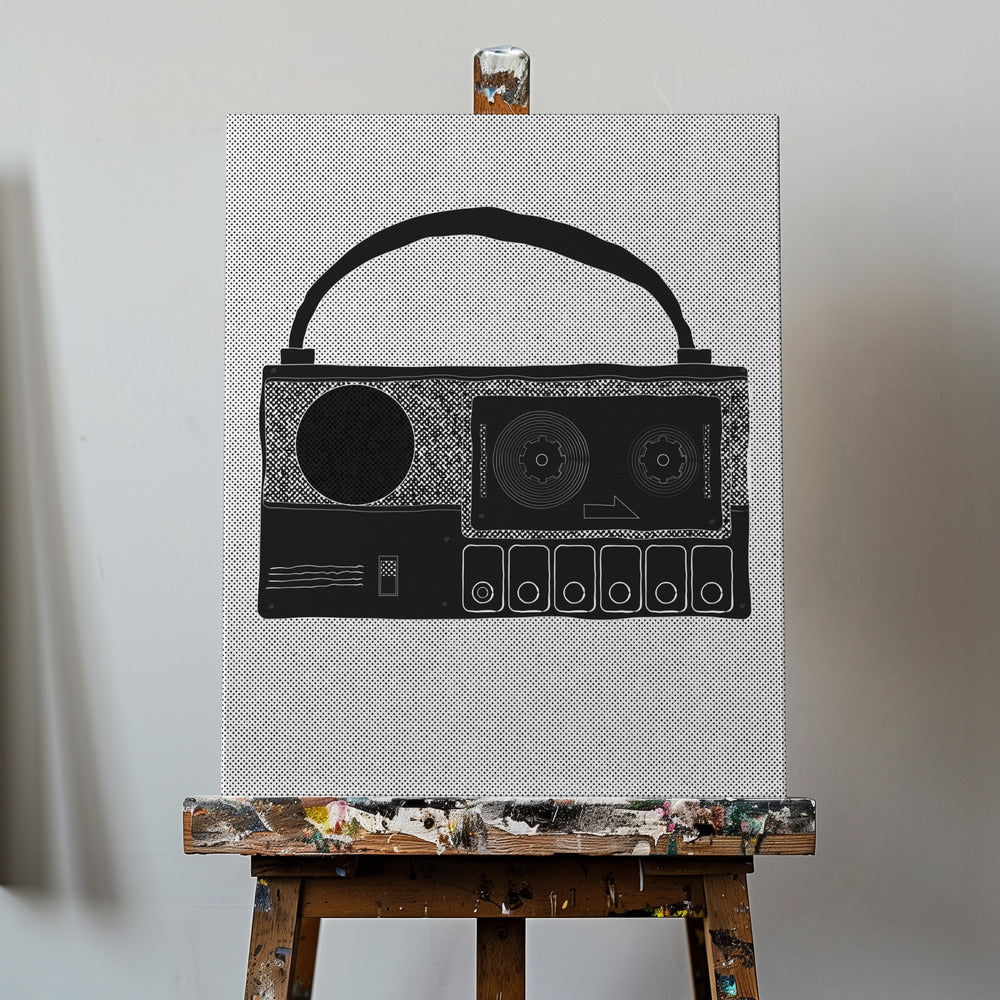 Kassettbandspelare | Canvas