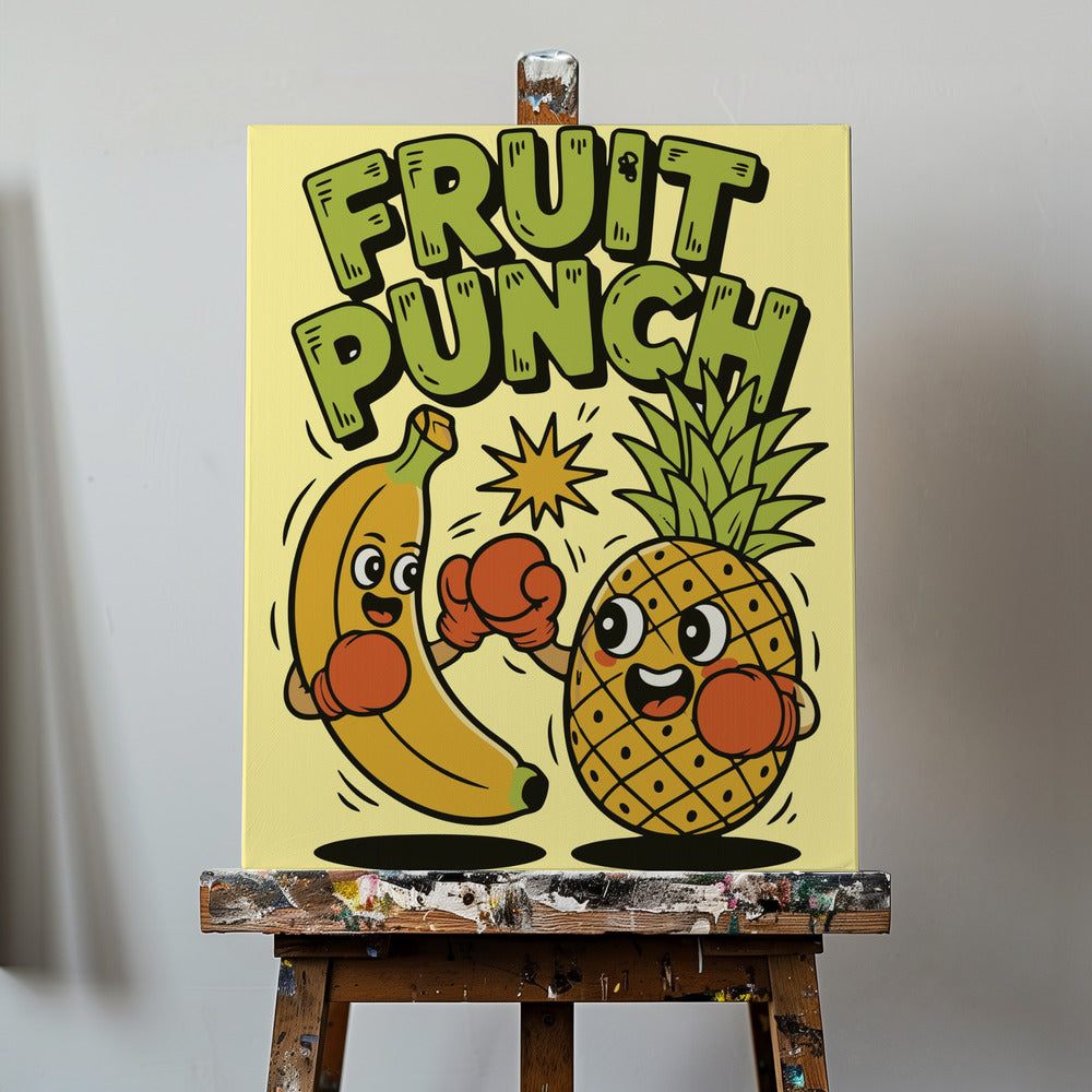 Fruktpunch Rosa | Canvas