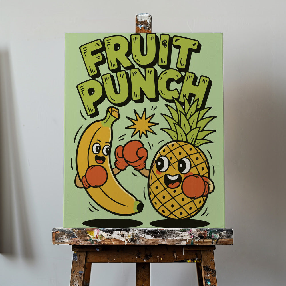 Fruktpunch Rosa | Canvas