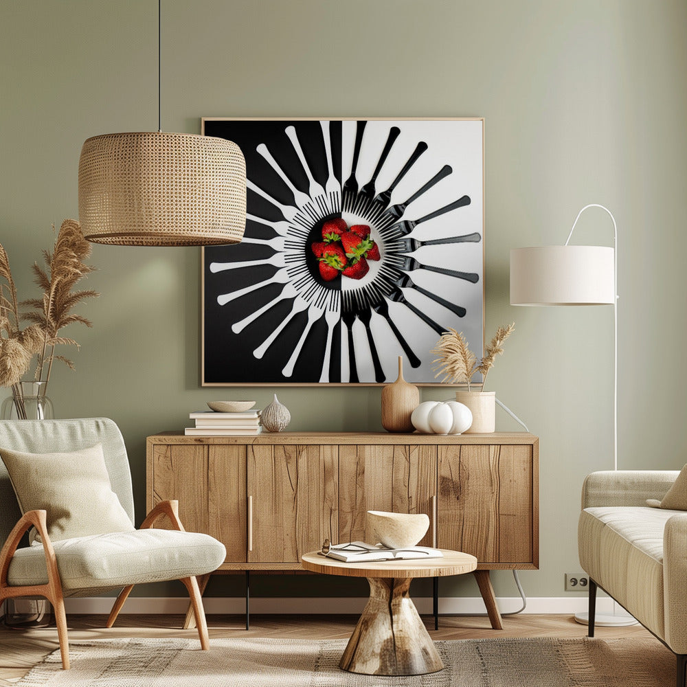 Jordgubbsdesign | Canvastavla