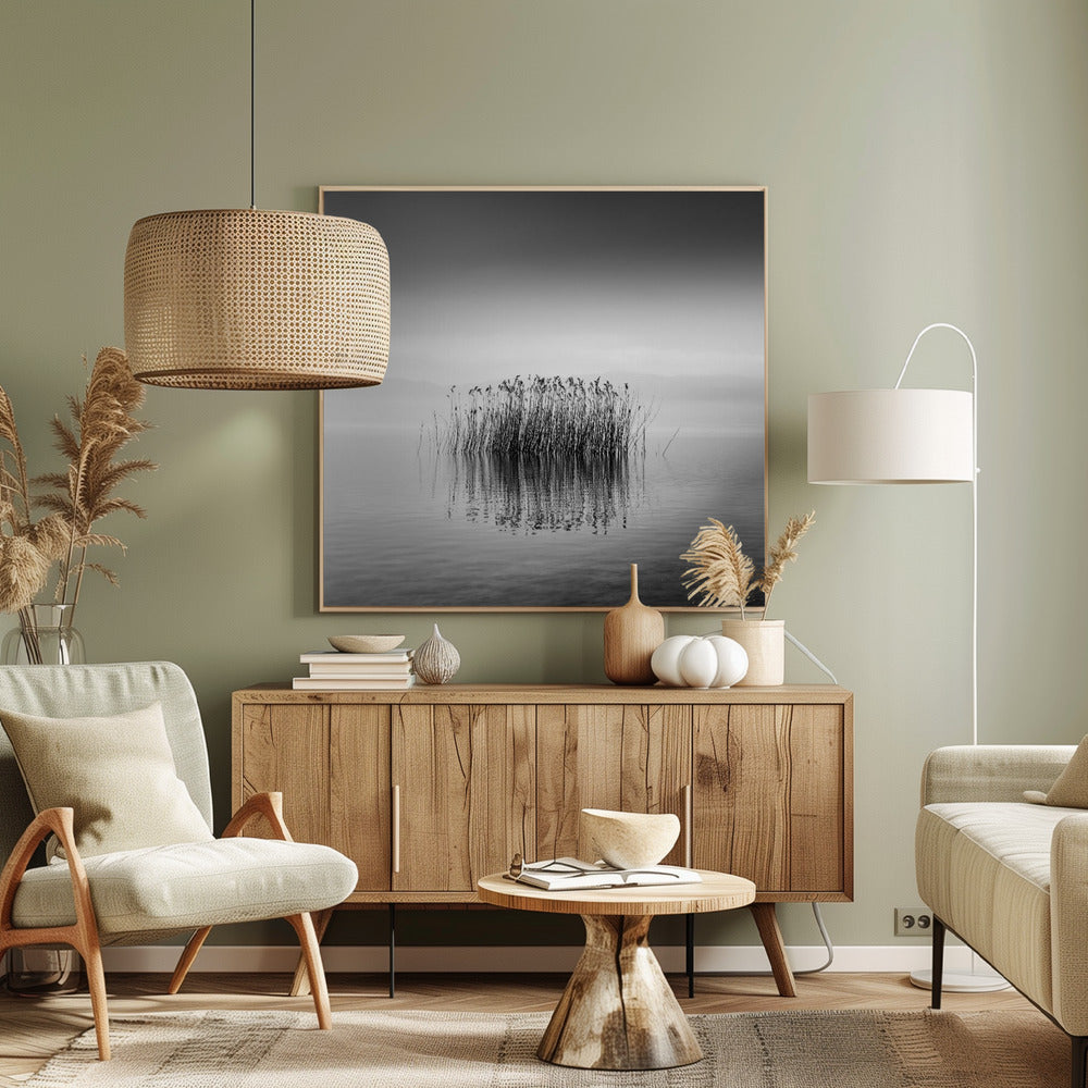 Black and White Silence | Canvas