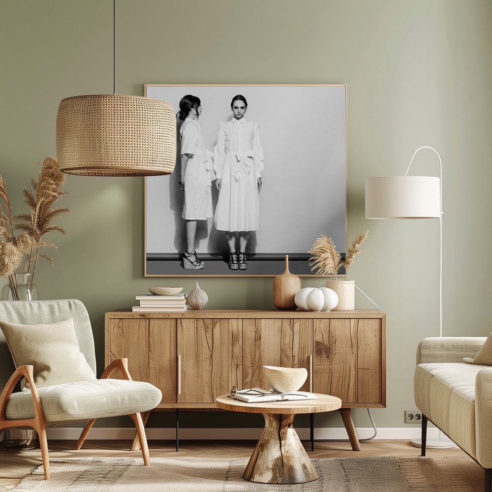 zwei Modelle | Leinwand-Bilder