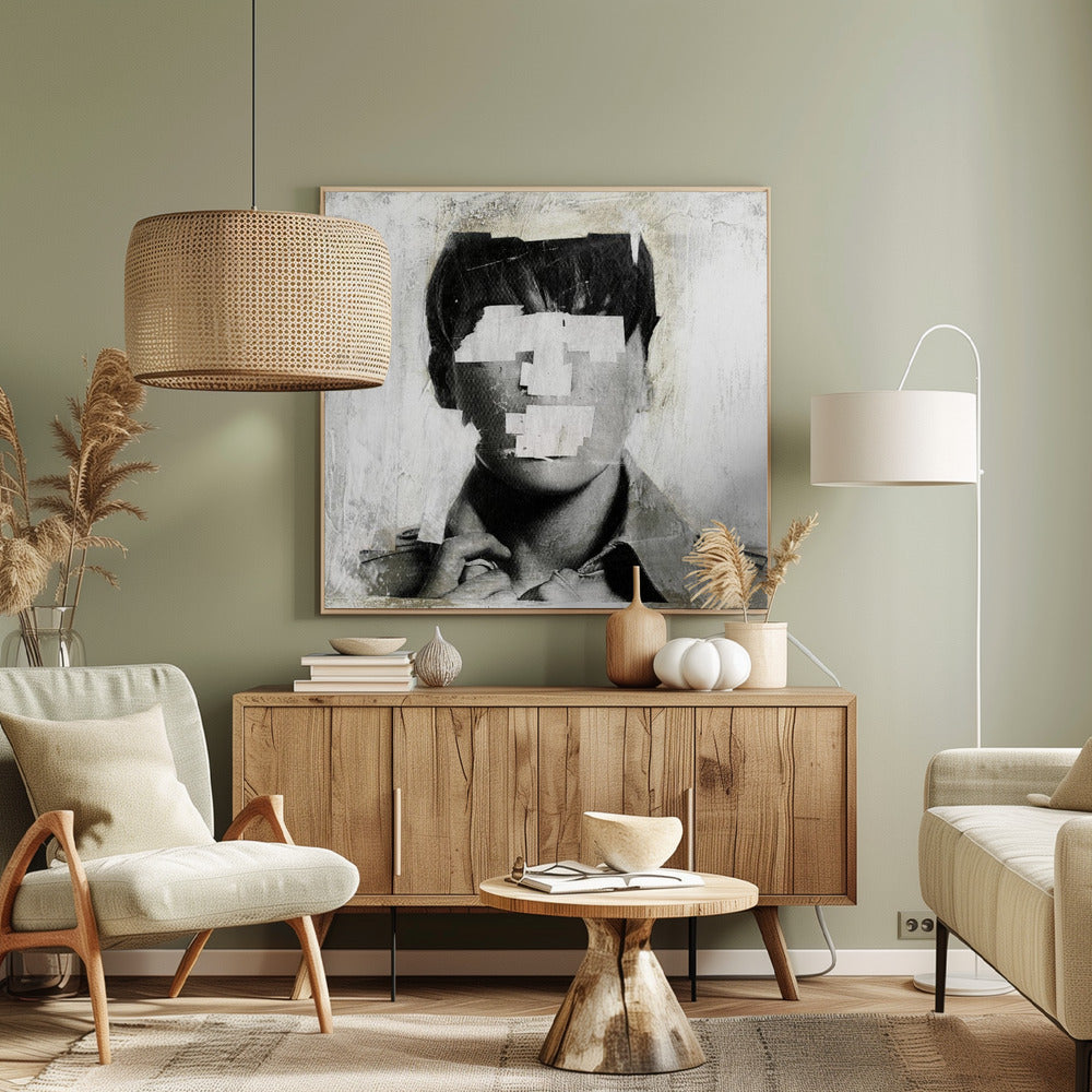 Ansiktslös 02 | Canvas