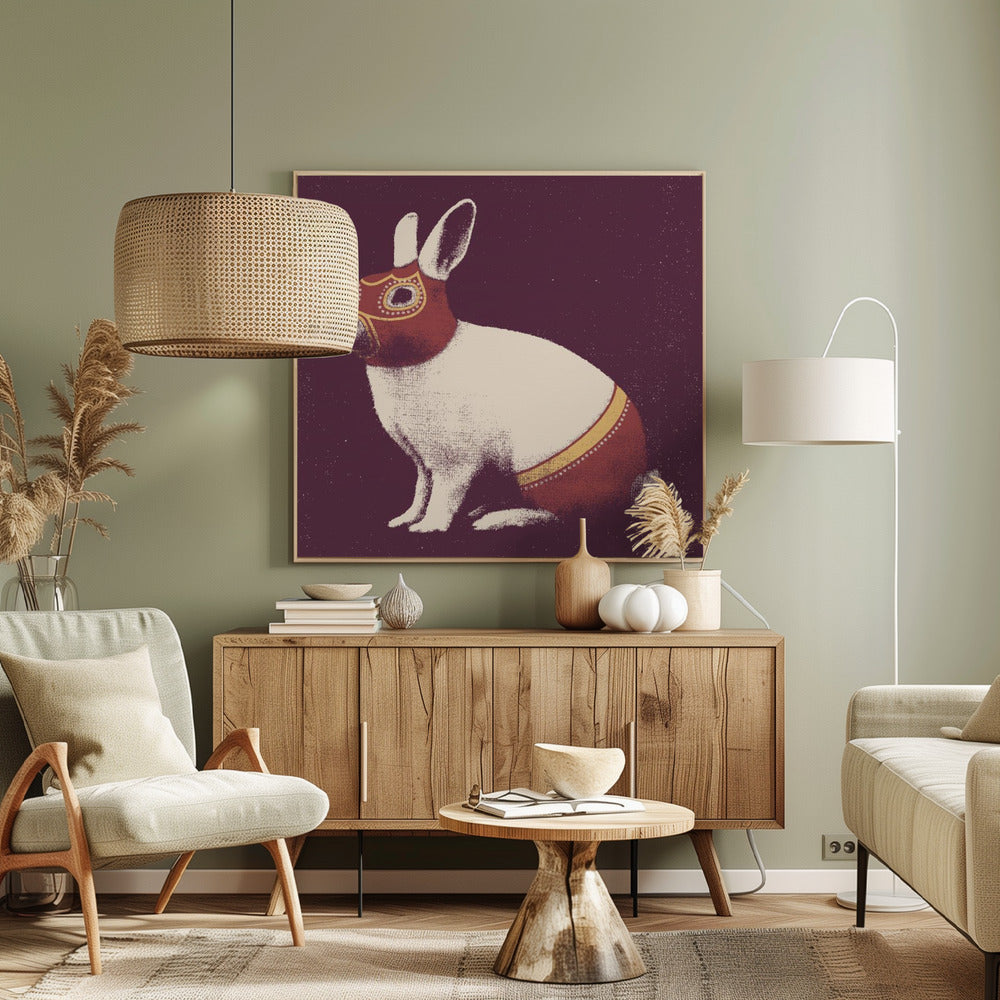 Lapin Catcheur | Canvas