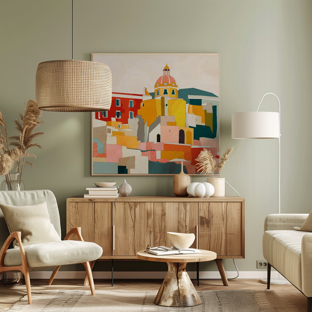 Procida Italien Kopiera | Canvas