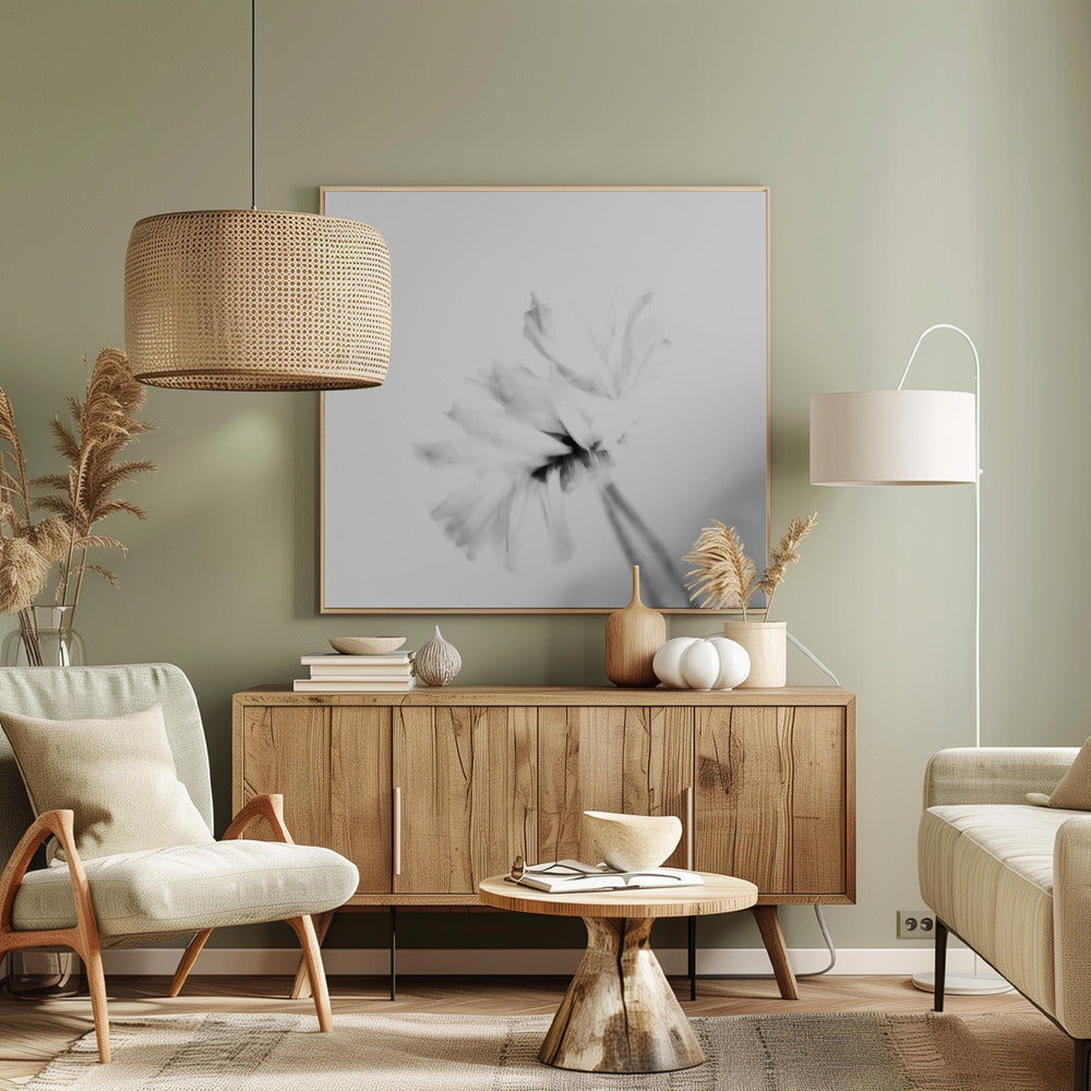 Stämningsfull blomma 2 | Canvastavla