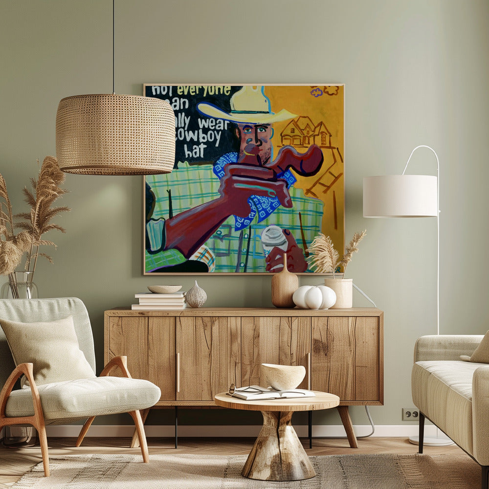 Inte alla kan faktiskt bära en cowboyhatt | Canvas